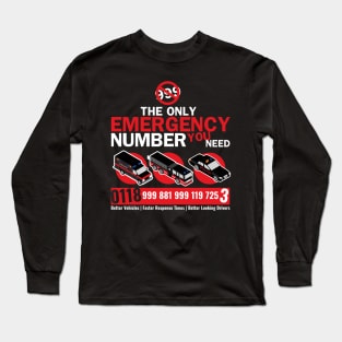 The all new Emergency Number Long Sleeve T-Shirt